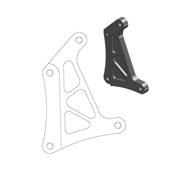 MMT Supermoto Racing Adapter CRF150 07-..
