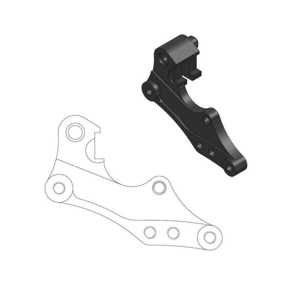 MMT Oversize Adapter WR450F -18 Dakar