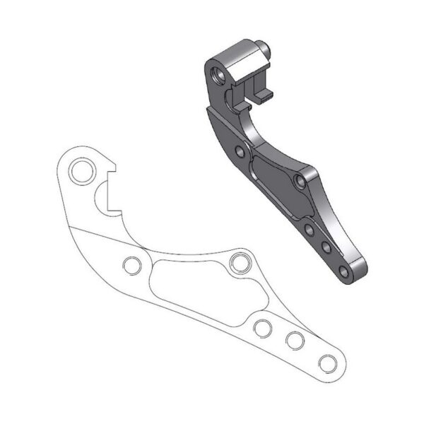 MMT OS adapt 298mm fits for KTM 00-08 Dakar