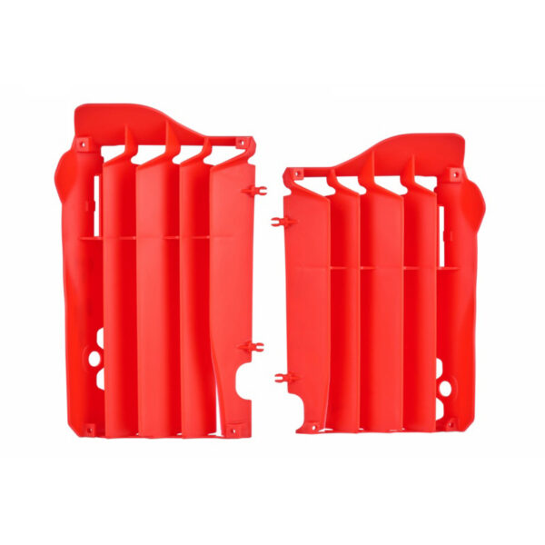 Polisport Radiator Louvers (Pair) CRF250R 14-15 Red CR04