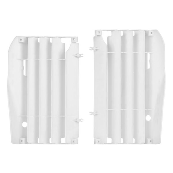 Polisport Radiator Louvers (Pair) CRF250R 10-13 - White
