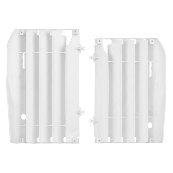 Polisport Radiator Louvers (Pair) CRF450R 09-12 - White