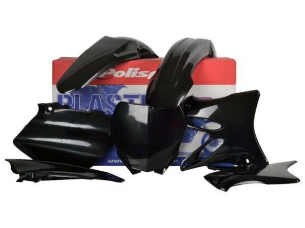 #Polisport Plastic Kit YZ125/250 06-14 ALL BLACK!