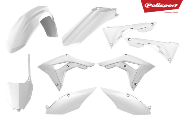 Polisport Plastic Kit CRF250R 18-21 CRF450R 17-20 White