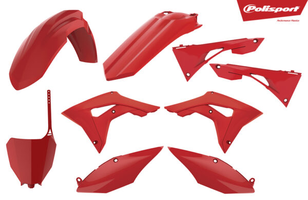 Polisport Plastic Kit CRF250R 18-21 CRF450R 17-20 All Red