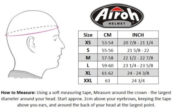 Airoh crosshelm Aviator Ace 2 Engine Cerulean Gloss - Afbeelding 2