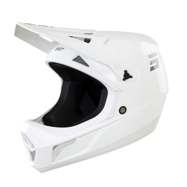 SHOT Helmet Lite Solid White Glossy 2.0