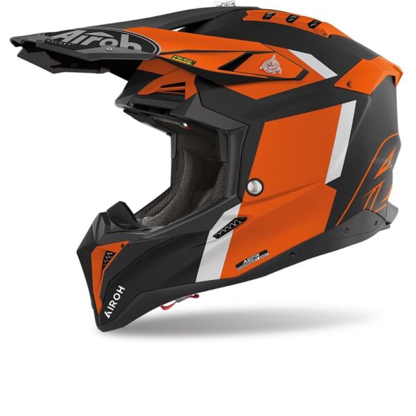 Airoh Helmet Aviator 3 Glory Orange Matt
