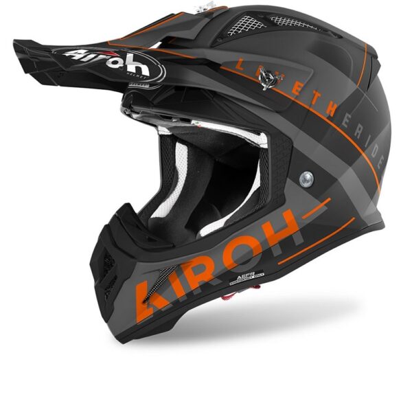 Airoh Helmet Aviator Ace Amaze Orange Matt