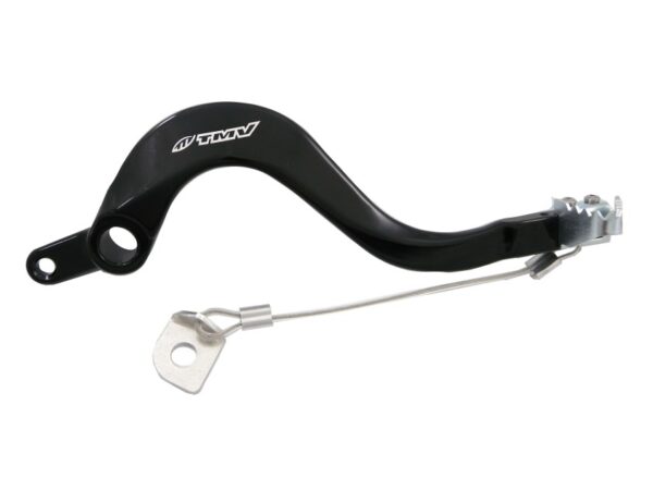 *TMV Brake Pedal Alu Black+Steel Tip KX250F 05-20 RMZ250 5-6