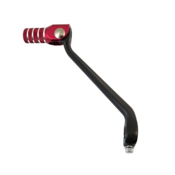 TMV Gear Shift Lever Alu Forged CRF250R 10-17 Black/Red tip