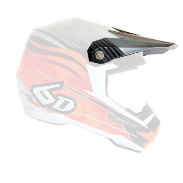 *6D Visor Crusader - Orange/Silver