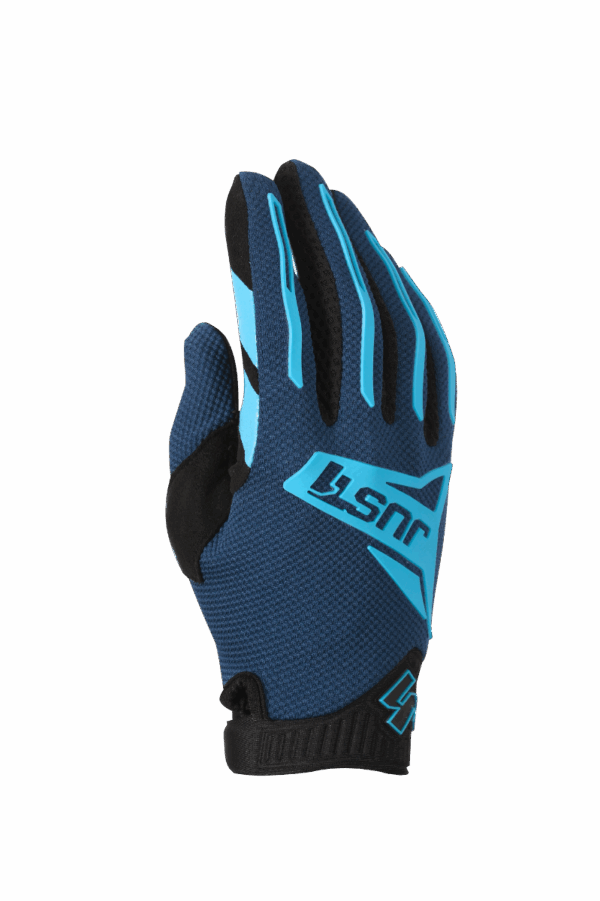 Just1 Glove J-FORCE 2.0 NAVY Light Blue