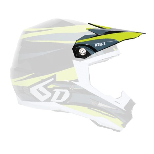 *6D Visor Flo - Neon Yellow/Black