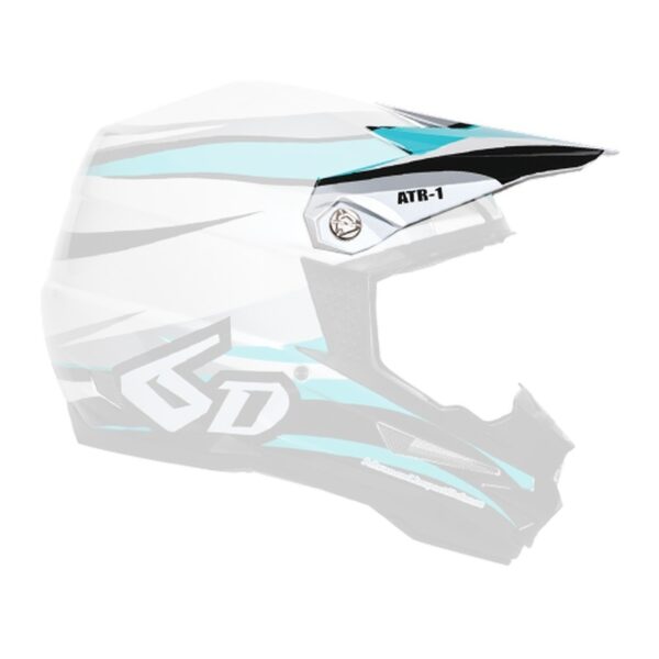 *6D Visor Flo - Teal