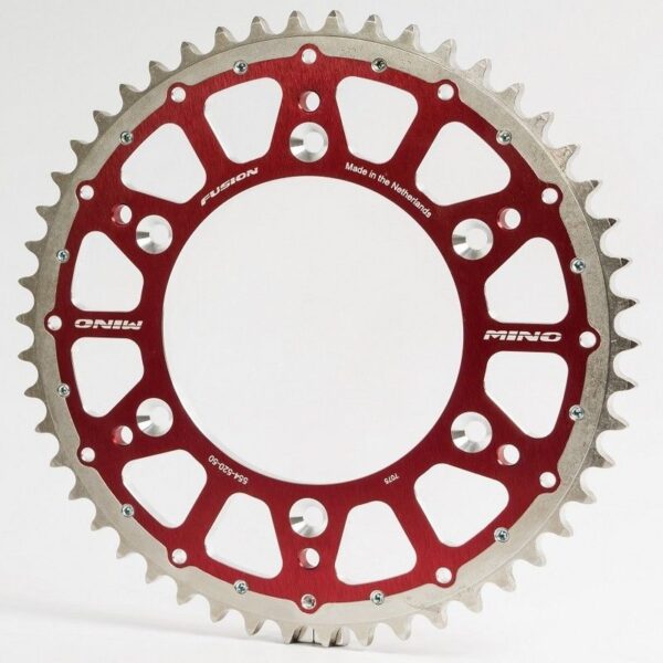Mino Fusion Rear Spr. Alu/Steel SX+F 90-.. HVA/GG - Red