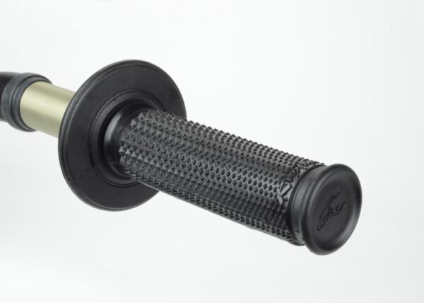 Renthal Grips Ultra-Tacky™ Half Waffle Tapered Dual Comp -BK