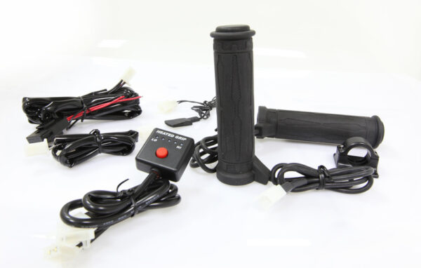 Hyper Heated Grips ATV 22mm Handlebar Thumb Heater incl.
