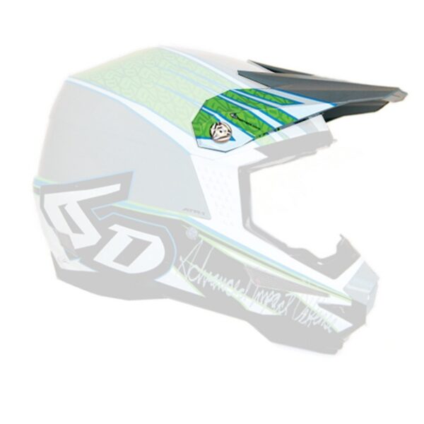 *6D Visor Intruder - Green/White