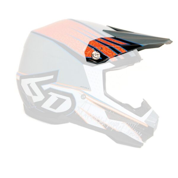 *6D Visor Intruder - Orange/Black