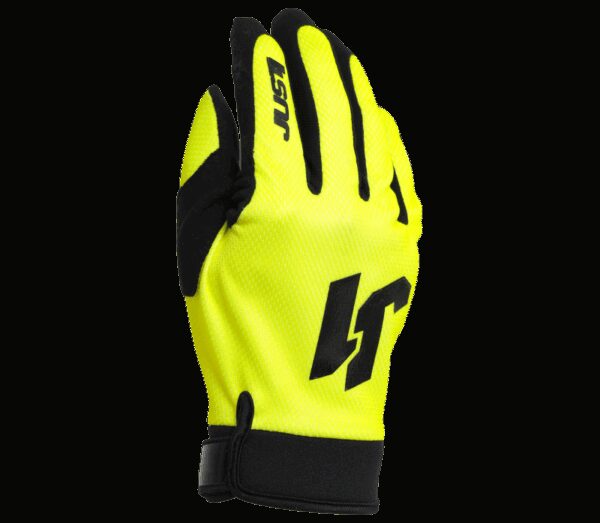 Just1 Glove Junior J-FLEX 2.0 Black Yellow Fluo