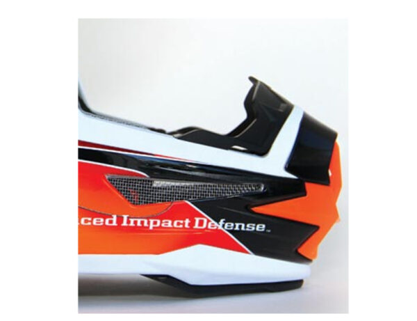 *6D Mouth piece Crusader Orange Silver