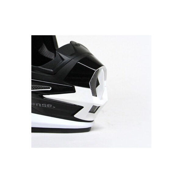 *6D Mouth piece Crusader White Black