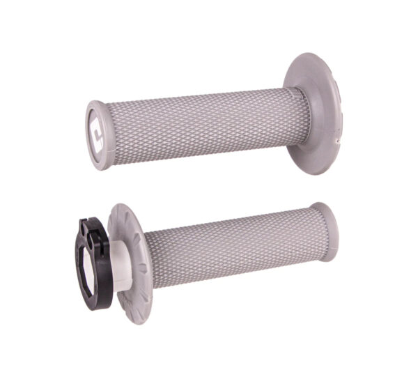 ODI No-Waffle MX V2 Lock-On Grip - Grey Soft