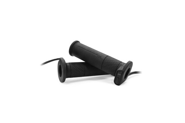 Tecno Globe Gold Prem EVO Heated Grips 120mm dia 22mm -Pair