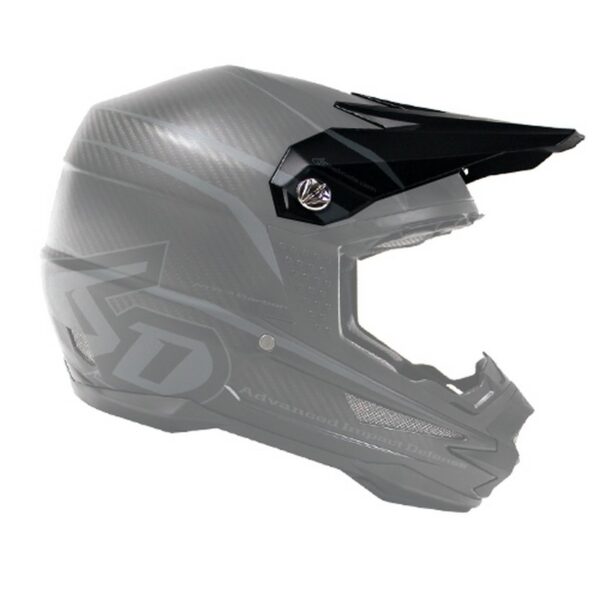 6D Visor Wedge - Raptor Matte Black Carbon