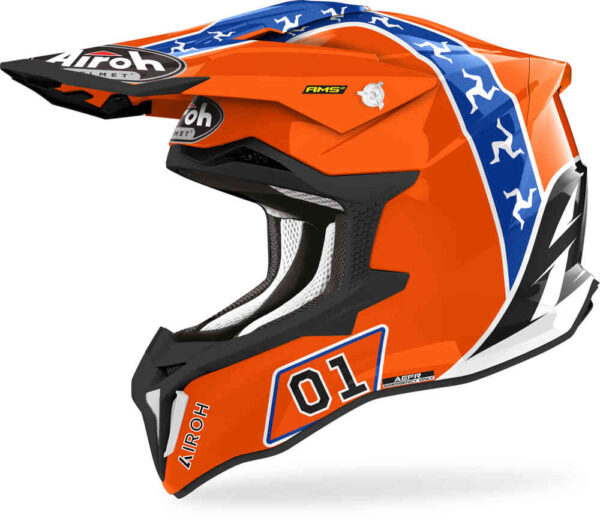 Airoh Helmet Strycker Hazzard Gloss