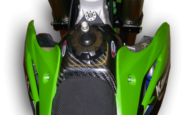 *Pro Carbon Tank Cover KX450F 12-15