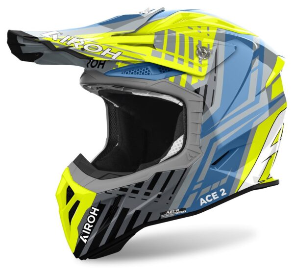 Airoh helmet Aviator Ace 2 Proud Yellow Gloss