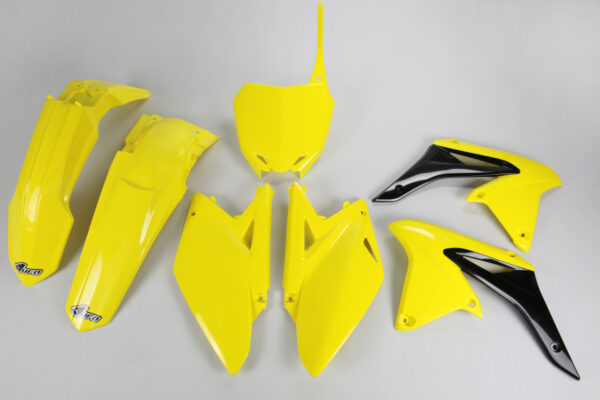 UFO Plastic kit RMZ 250 10-18 Yellow